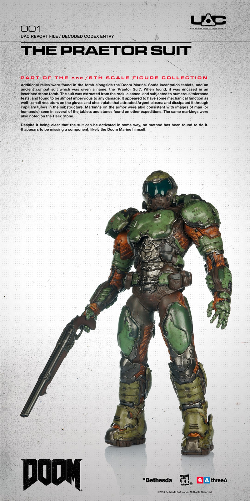 Illustration for article titled Look At This $260 Doom Action Figure